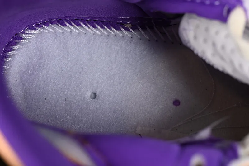 All categories Air Jordan Jordan series basketball shoes Air Jordan 1 High Air Jordan 1 Zoom CMFT AJ1 Joe 1 gray and purple color matching DV1307-205